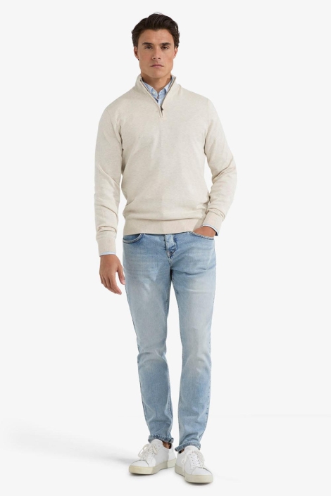 McGregor zip mock sweater